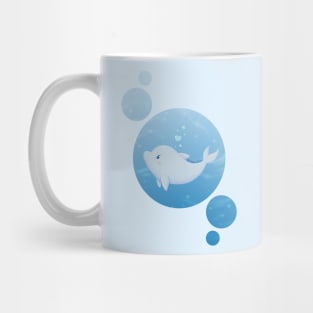 Kawaii dolphin Mug